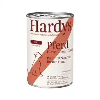 Zooplus Voordeelverpakking: 24x 400g Hardys Pure Horse natvoer voor honden aanbieding