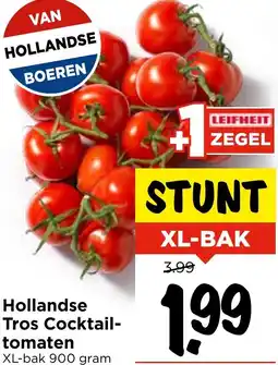 Vomar Voordeelmarkt Hollandse Tros Cocktailtomaten aanbieding