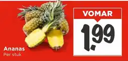 Vomar Voordeelmarkt Ananas aanbieding