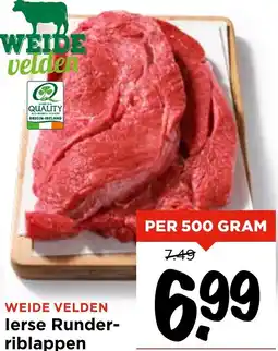 Vomar Voordeelmarkt WEIDEVELDEN ierse Runderlappen aanbieding