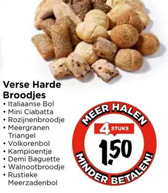 Vomar Voordeelmarkt Verse Harde Broodjes aanbieding