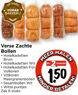 Vomar Voordeelmarkt Verse Zachte Bollen aanbieding