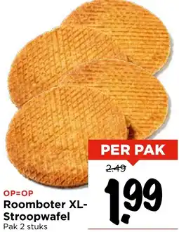 Vomar Voordeelmarkt Roomboter XL-Stroopwafel aanbieding