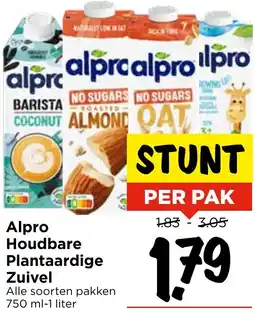 Vomar Voordeelmarkt Alpro Houdbare Plantaardige Zuivel aanbieding