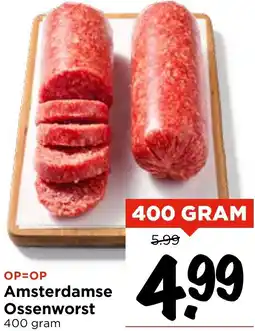 Vomar Voordeelmarkt Amsterdamse Ossenworst aanbieding
