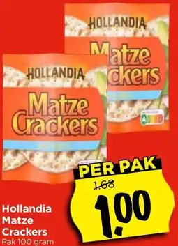 Vomar Voordeelmarkt Hollandia Matze Crackers aanbieding