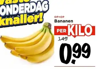 Vomar Voordeelmarkt Bananen aanbieding