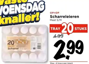 Vomar Voordeelmarkt Scharreleieren aanbieding