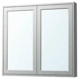IKEA TÄnnforsen Spiegelkast met deuren, lichtgrijs, 100x15x95 cm aanbieding