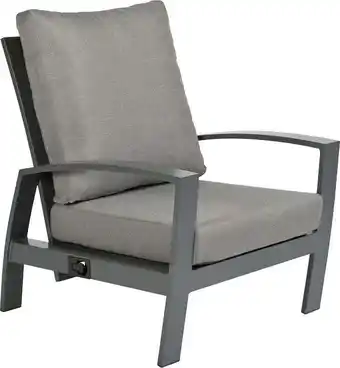 Intratuin Tierra Outdoor loungestoel Valencia antraciet aanbieding
