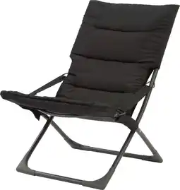 Intratuin Intratuin relaxstoel Franc zwart aanbieding