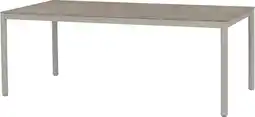 Intratuin Intratuin 6-zits eettafel Veerle beige 100 x 200 x 74 cm aanbieding