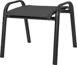 Intratuin Intratuin voetenbank Haikou antraciet 50 x 50 x 46 cm aanbieding