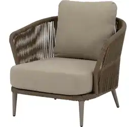 Intratuin Intratuin loungestoel Kelly taupe aanbieding