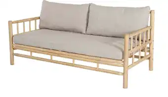 Intratuin Intratuin 3-zits loungebank Jim naturel aanbieding