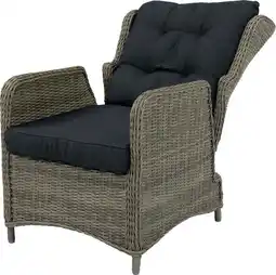 Intratuin Intratuin verstelbare eettafelstoel Samba grijs aanbieding