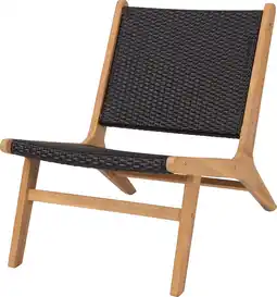 Intratuin Intratuin loungestoel Lulu naturel / zwart aanbieding