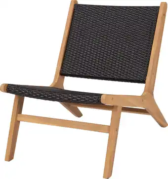 Intratuin Intratuin loungestoel Lulu naturel / zwart aanbieding