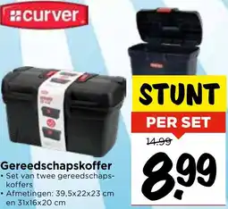 Vomar Voordeelmarkt Gereedschapskoffer aanbieding