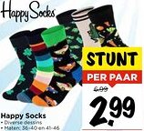 Vomar Voordeelmarkt Happy Socks aanbieding
