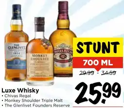 Vomar Voordeelmarkt Luxe Whisky aanbieding