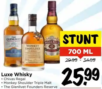 Vomar Voordeelmarkt Luxe Whisky aanbieding