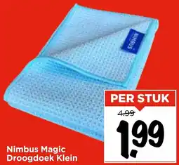 Vomar Voordeelmarkt Nimbus Magic Droogdoek Klein aanbieding