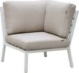 Intratuin Intratuin loungebank hoekstuk Milo wit aanbieding