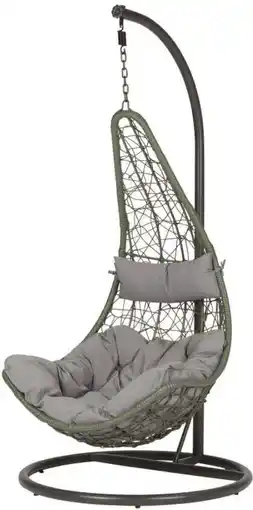 Intratuin Intratuin standaard voor hangstoel Feye grijs H 195 cm aanbieding