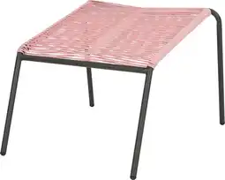 Intratuin Intratuin voetenbank Steef roze 53 x 65 x 41 cm aanbieding