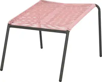 Intratuin Intratuin voetenbank Steef roze 53 x 65 x 41 cm aanbieding