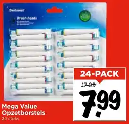 Vomar Voordeelmarkt Mega Value Opzetborstels aanbieding