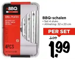 Vomar Voordeelmarkt BBQ-schalen aanbieding