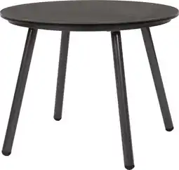 Intratuin Intratuin bijzettafel Silke zwart 54,5 x 54,5 x 40,5 cm aanbieding