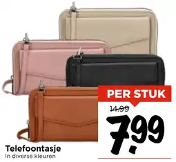 Vomar Voordeelmarkt Telefoontasje aanbieding