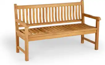 Intratuin Tierra Outdoor 3-zits tuinbank Comfort naturel 150 x 66 x 94 cm aanbieding