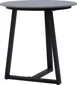 Intratuin Intratuin bijzettafel Olivia grijs D 80 H 74 cm aanbieding