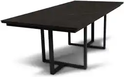 Intratuin Tierra Outdoor eettafel Nida Kelya antraciet 220 x 100 x 75 cm aanbieding