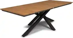 Intratuin Tierra Outdoor eettafel Orion naturel 220 x 100 x 75 cm aanbieding