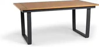 Intratuin Tierra Outdoor eettafel Liv naturel 150 x 90 x 70 cm aanbieding