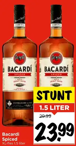 Vomar Voordeelmarkt Bacardi Spiced aanbieding