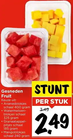Vomar Voordeelmarkt Gesneden Fruit aanbieding