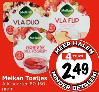 Vomar Voordeelmarkt Melkan Toetjes aanbieding