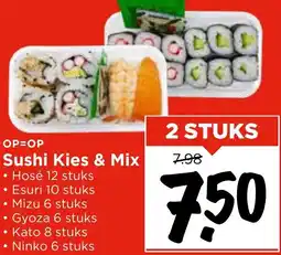 Vomar Voordeelmarkt Sushi Kies & Mix aanbieding