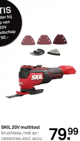 Karwei SKIL 20V multitool aanbieding