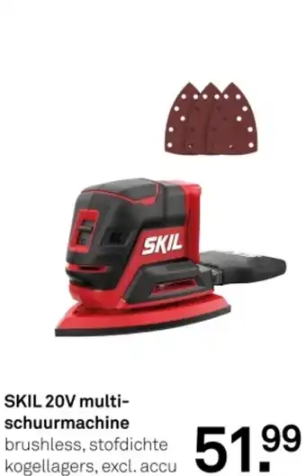 Karwei SKIL 20V multischuurmachine aanbieding