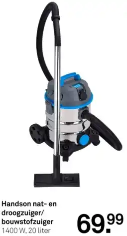Karwei Handson nat en droogzuiger/ bouwstofzuiger aanbieding