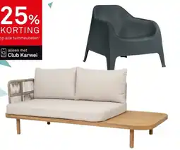 Karwei Op alle tuinmeubelen aanbieding