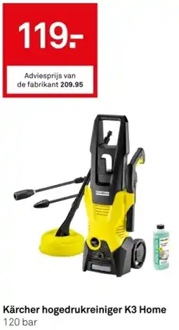 Karwei Kärcher hogedrukreiniger K3 Home aanbieding