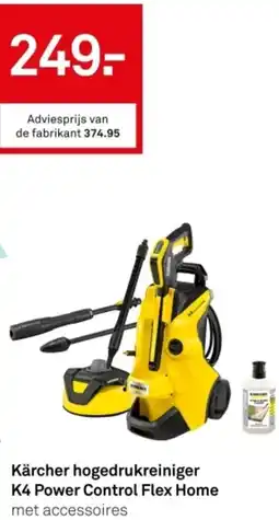 Karwei Kärcher hogedrukreiniger K4 Power Control Flex Home aanbieding